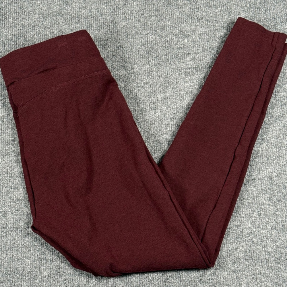 LOFT Size Small Leggings Mid Rise Ankle Textured Knit Ponte Pants Fall Fashion
